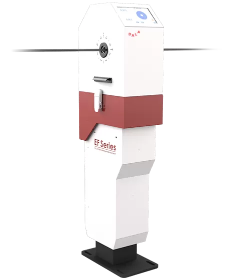 Non-contact cable eccentricity measuring device